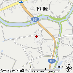 愛知県新城市富岡西門沢39周辺の地図