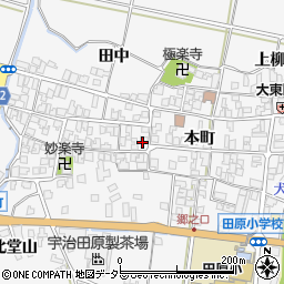 株式会社宇治田原茶直売所周辺の地図