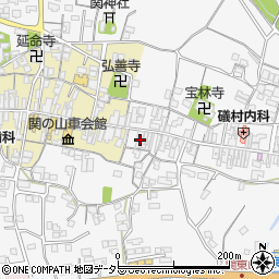 三重県亀山市関町木崎1573周辺の地図