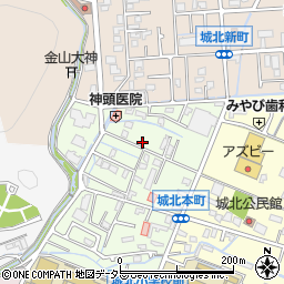 兵庫県姫路市城北本町14-1周辺の地図
