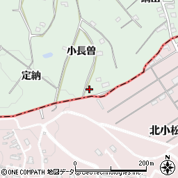 愛知県常滑市檜原小長曽15-6周辺の地図