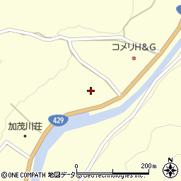 岡山県加賀郡吉備中央町上加茂552周辺の地図