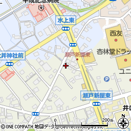 静岡県藤枝市瀬戸新屋116-4周辺の地図