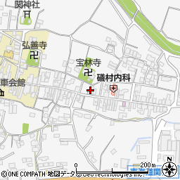 三重県亀山市関町木崎1544周辺の地図