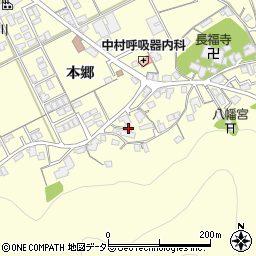 島根県浜田市内村町本郷661周辺の地図