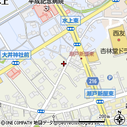 静岡県藤枝市瀬戸新屋230周辺の地図