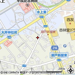 静岡県藤枝市瀬戸新屋230周辺の地図