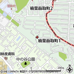 大阪府枚方市楠葉面取町1丁目31-40周辺の地図