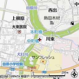 林泉園周辺の地図