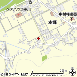 島根県浜田市内村町本郷573-4周辺の地図
