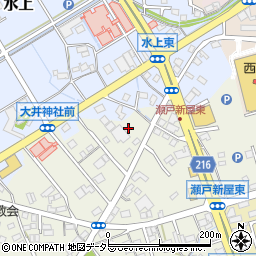 静岡県藤枝市瀬戸新屋232周辺の地図