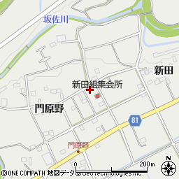 愛知県新城市富岡門原野137周辺の地図