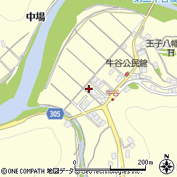 島根県浜田市内村町255周辺の地図