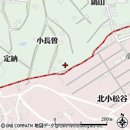 愛知県常滑市檜原小長曽15-2周辺の地図