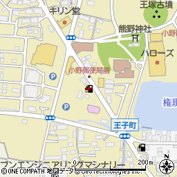 ａｐｏｌｌｏｓｔａｔｉｏｎ小野ＳＳ周辺の地図