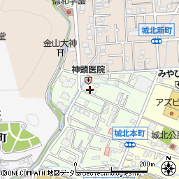 兵庫県姫路市城北本町14-7周辺の地図