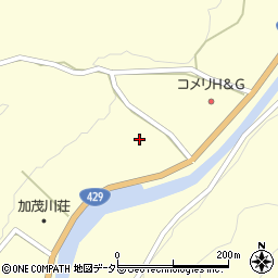 岡山県加賀郡吉備中央町上加茂526周辺の地図