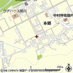 島根県浜田市内村町596周辺の地図