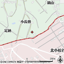 愛知県常滑市檜原小長曽15周辺の地図