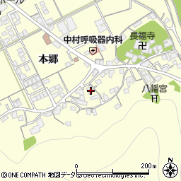 島根県浜田市内村町701周辺の地図