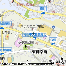 東海労働金庫亀山支店周辺の地図