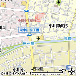 ファッションセンターしまむら焼津小川店周辺の地図