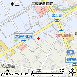 静岡県藤枝市瀬戸新屋244周辺の地図