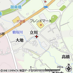 西川商会周辺の地図