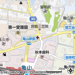 三重県亀山市御幸町275-8周辺の地図