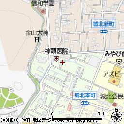 兵庫県姫路市城北本町14-5周辺の地図