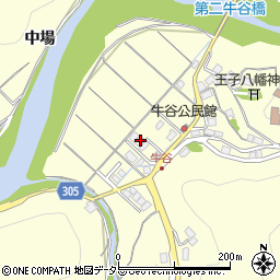 島根県浜田市内村町254周辺の地図