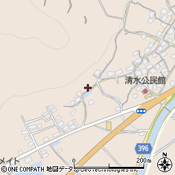 兵庫県姫路市飾東町山崎1239周辺の地図