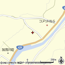 岡山県加賀郡吉備中央町上加茂534周辺の地図