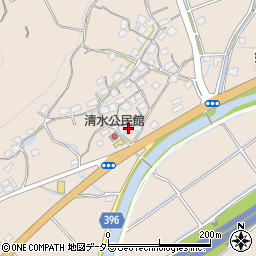 兵庫県姫路市飾東町山崎1141周辺の地図
