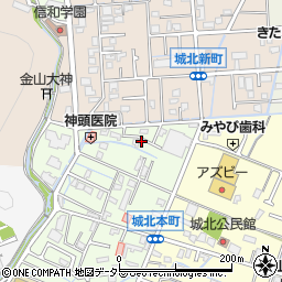 兵庫県姫路市城北本町17周辺の地図