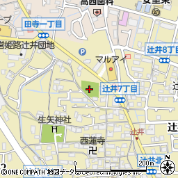 辻井スポーツ広場周辺の地図
