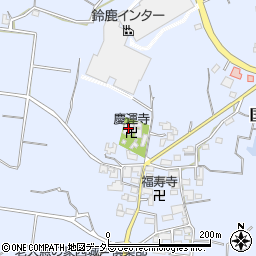 慶運寺周辺の地図