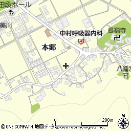 島根県浜田市内村町本郷677-4周辺の地図