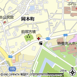 株式会社ジャパン　高槻岡本店周辺の地図