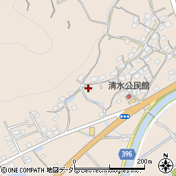 兵庫県姫路市飾東町山崎1193周辺の地図