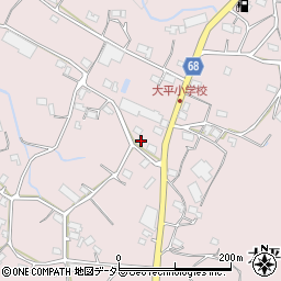 静岡県浜松市浜名区大平654周辺の地図