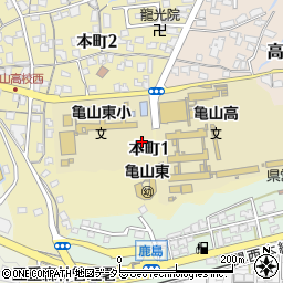 〒519-0116 三重県亀山市本町の地図