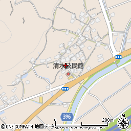 兵庫県姫路市飾東町山崎1205周辺の地図