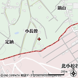 愛知県常滑市檜原小長曽15-22周辺の地図