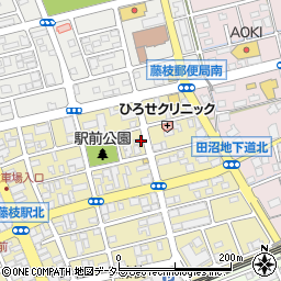 有限会社仁科薬局　駅前店周辺の地図
