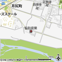 協和産業株式会社　亀山工場周辺の地図