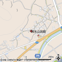 兵庫県姫路市飾東町山崎1201周辺の地図