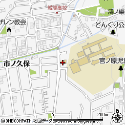 京都府城陽市寺田市ノ久保80周辺の地図