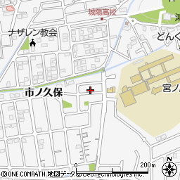 京都府城陽市寺田市ノ久保71-7周辺の地図