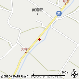 岡山県加賀郡吉備中央町上竹1225周辺の地図